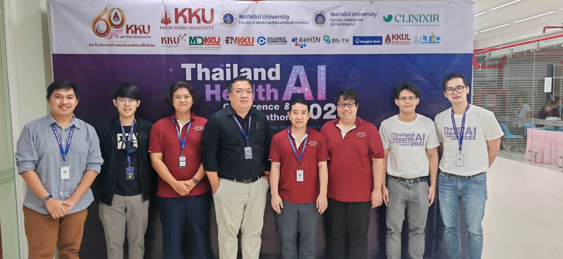 mentors and participants at THAID2023